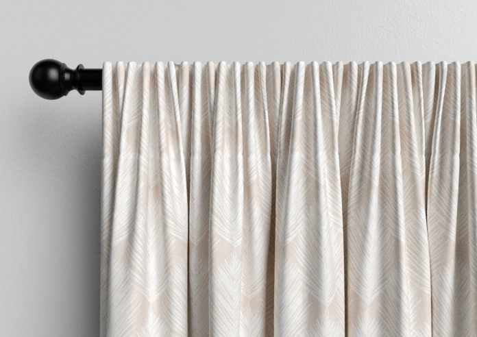 Gentle Palm, Natural - Made to Measure Curtains - Image 9